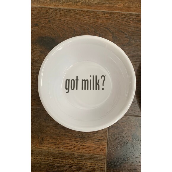 Vintage Oreo Cookie "Got Milk" Dinner Plate Cup Bowl 3 PC Set NEW Kids Plastic - Picture 4 of 9